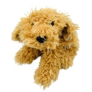 Aurora Flopsies Labradoodle Plush 12" Puppy Dog Brown Floppy Bean Fill Toy w/Tag